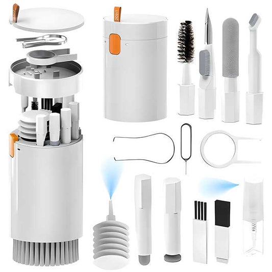 Not The Ultimate 20-in-1 Electronics Cleaning Kit for Phones, Laptops, Earbuds, Airpods, Camera lenses & sensors, TV, monitor screens, Mouse, speakers & gadgets