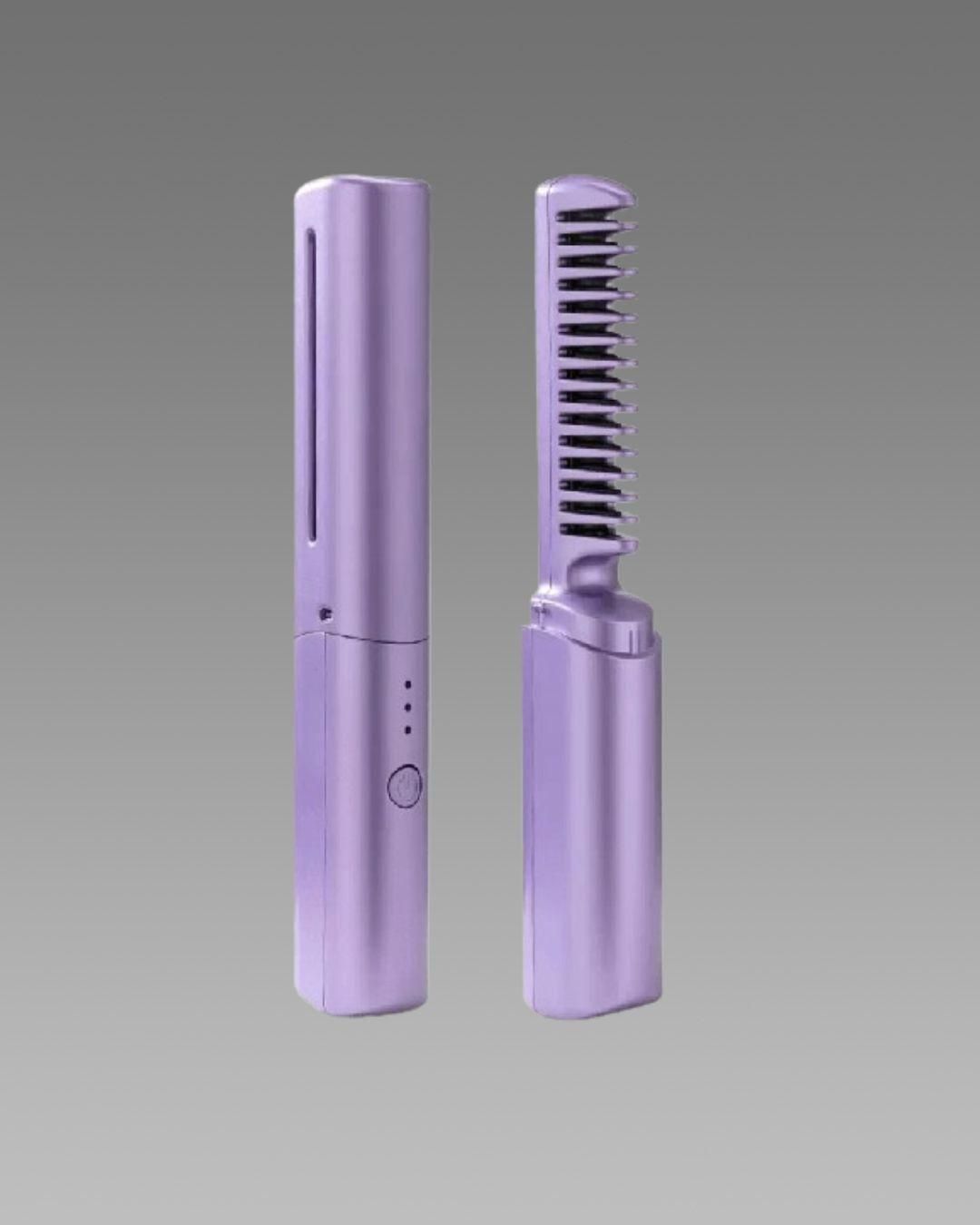 Meneflix Portable Mini Hair Straightener – Cordless, Rechargeable & Travel-Friendly
