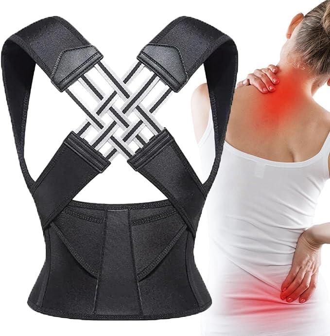 Adjustable Back Posture Corrector Belt for Men & Women