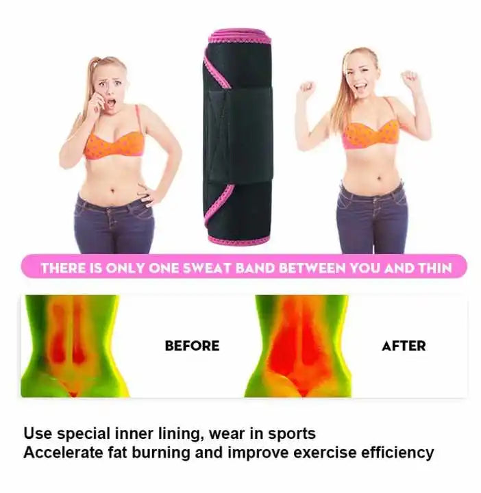Adjustable Waist Trimmer Belt – Sweat More. Shape Faster. Feel Confident.
