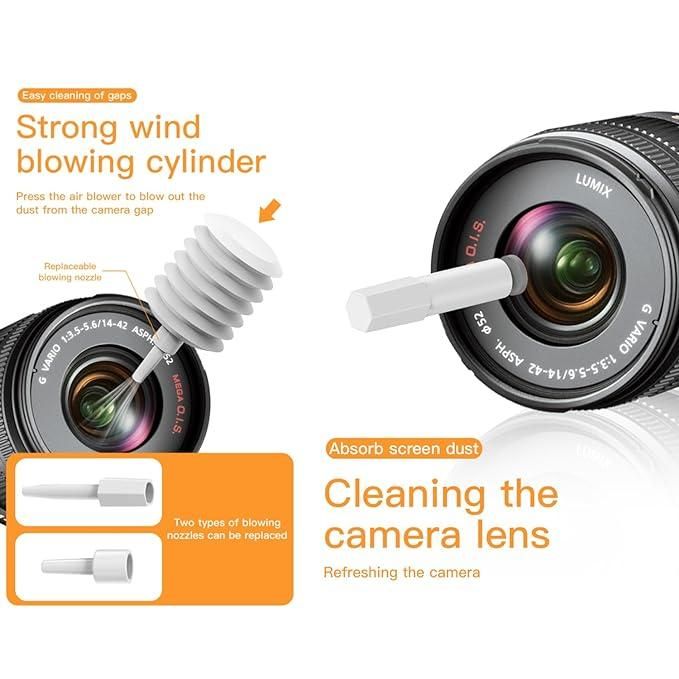 Not The Ultimate 20-in-1 Electronics Cleaning Kit for Phones, Laptops, Earbuds, Airpods, Camera lenses & sensors, TV, monitor screens, Mouse, speakers & gadgets