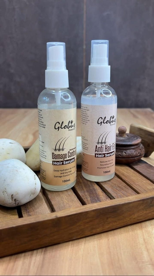 Anti Hair Fall & Damage Control Serum – Pack of 2 (100ml) | Hair Strengthening & Nourishing