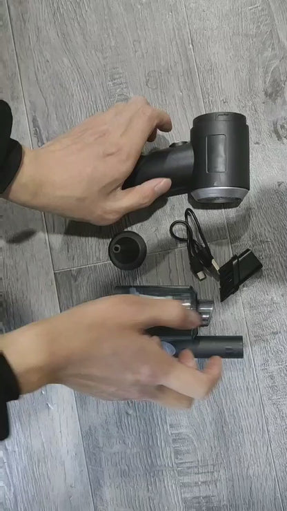 2-in-1 Wireless Handheld Vacuum Cleaner & Air Duster for Car, Home & Electronics